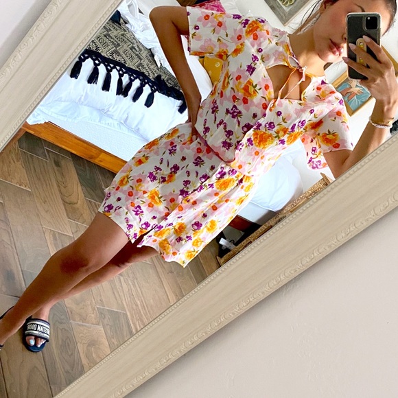 & Other Stories Floral Mini Dress - NEW - Picture 11 of 11